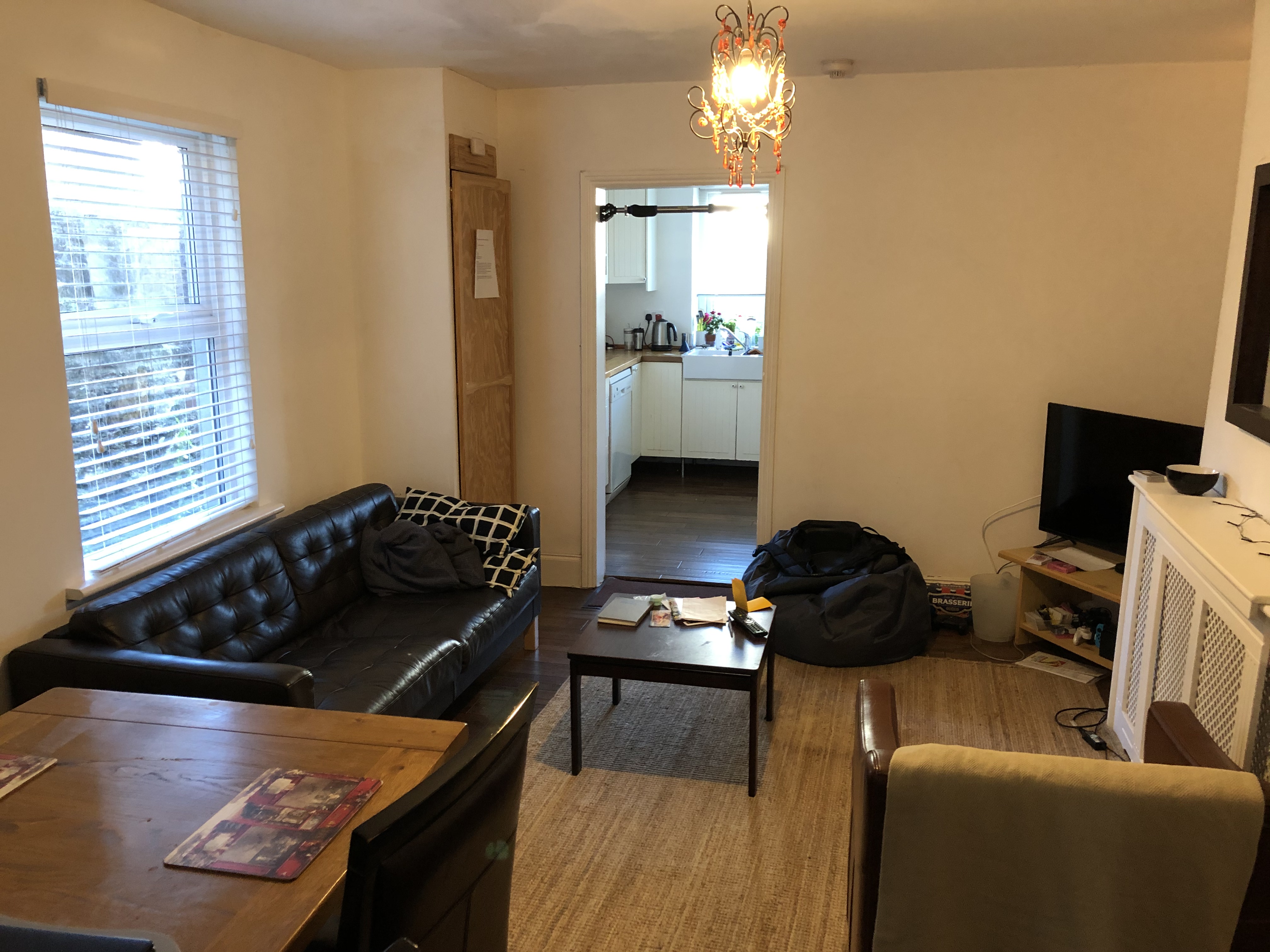 Photo of sitting room in student house on Lisson Grove, Plymouth